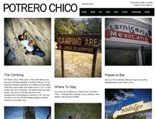 Tablet Screenshot of potrerochico.org